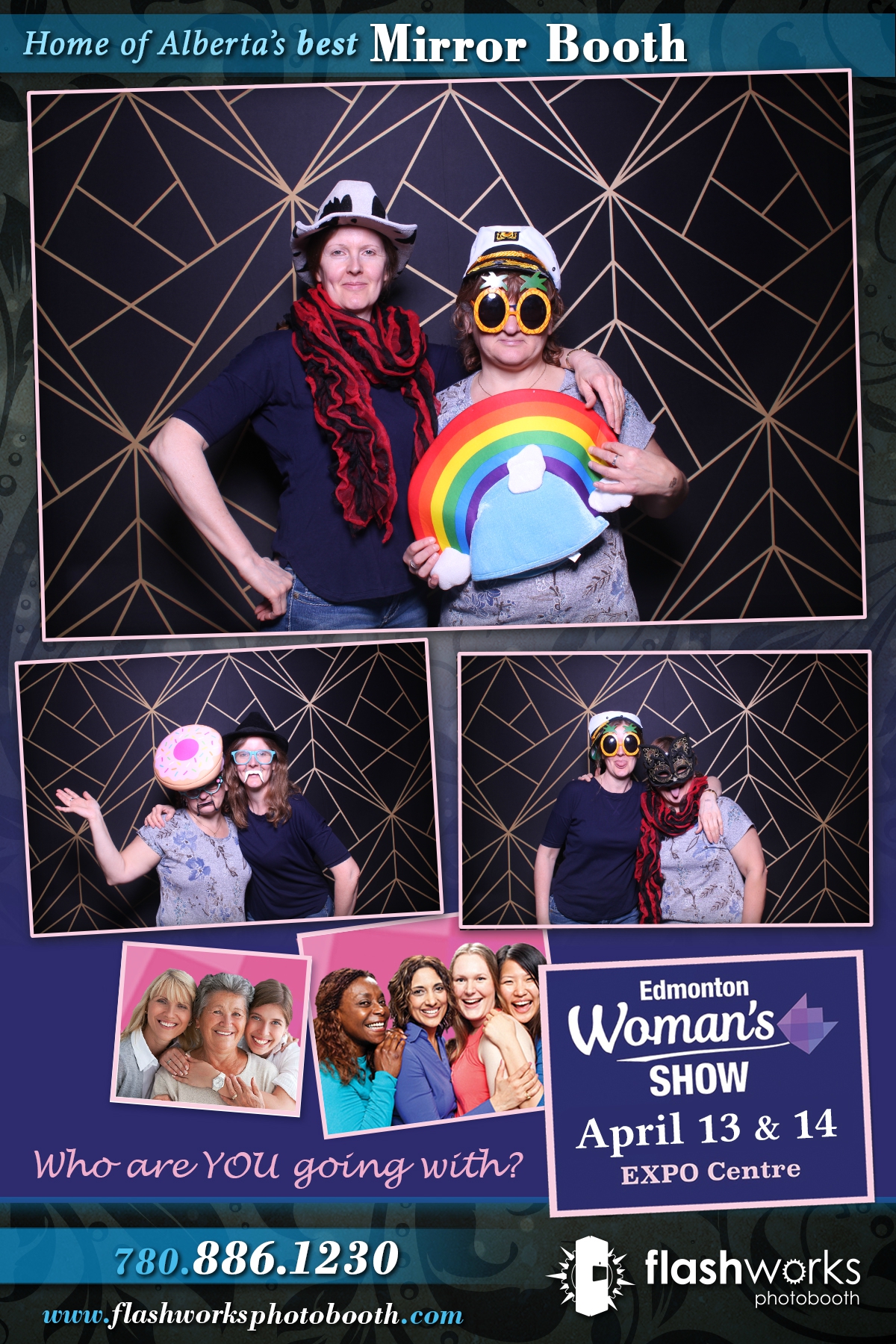 Spring Edmonton Woman's Show 2019 | View more photos from the event at gallery.flashworksphotobooth.com/u/FlashworksPhotoboothInc/Spring-Edmonton-Womans-Show-2019
